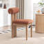 Chaise rembourrée en bois massif Morral-164847603