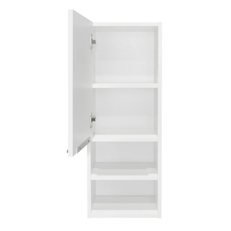 Brisen 1-Door Wall Mounted Bathroom Cabinet, White