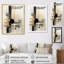 Monochromatique Fusion III - Collages abstraits, art mural, salon-226478141-226478138