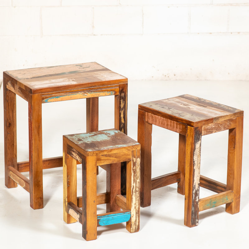 Ranjit Solid Wood Nesting Tables