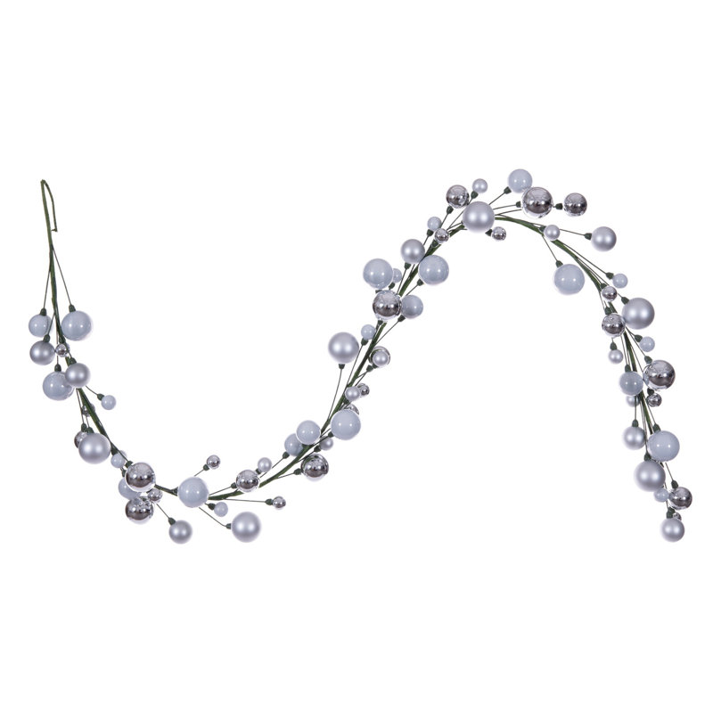 Guirlande Vickerman 6 pi., Argent argent