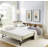 Upholstery Velvet Height Adjustable Day Bed With Storage Headboard And Wireless Charging, Multi-Functional Daybed With Trundle Bed & LED Lights-281168642
