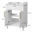 Meuble-lavabo 24 po avec lavabo en céramique-836916528