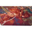 High-Quality Hand-Knotted Red And Multi Area Rug