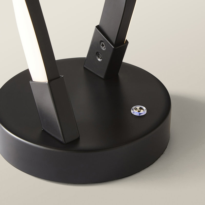 Desk Lamp, Matte Black, 52cm H X 16cm W X 16cm D