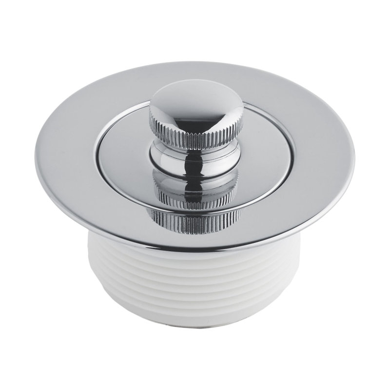 Lift & Turn Tub Drain with Adapter Sleeve - Chrome, Chrome