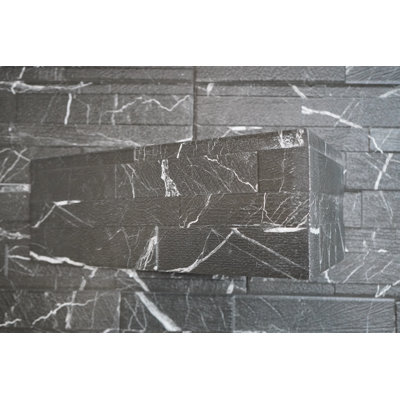 6" x 24" Flat Porcelain Stacked Stone Tile