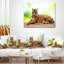 Tigre relaxant - oreiller imprimé animal-29828378-29854980