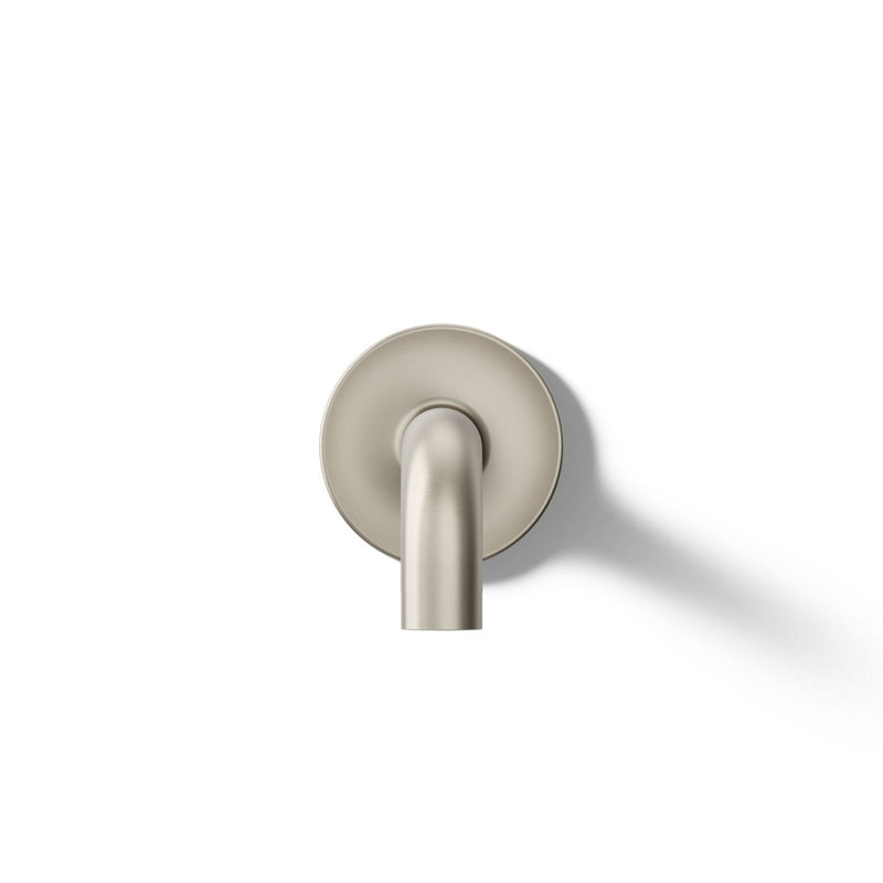 Purist® Wall Mounted Tub Spout, Vibrant Brushed Nickel
