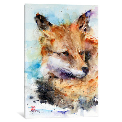 Fox by Dean Crouser - Wrapped Canvas Painting