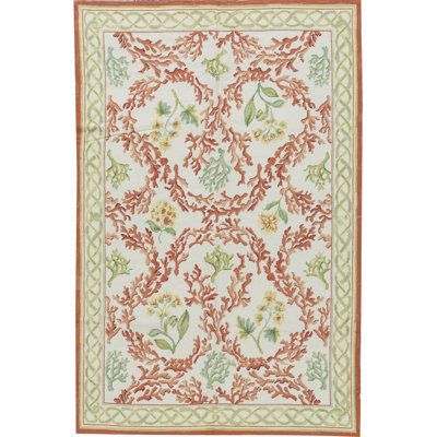 Hand-Knotted High-Quality Beige Area Rug