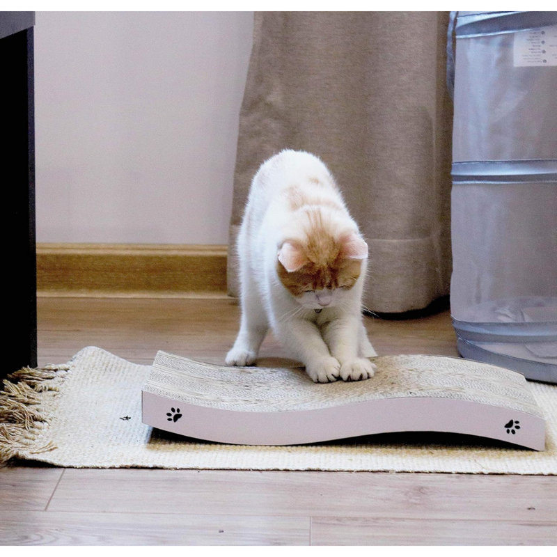 Grattoir à griffes en carton pour chat avec grattoir Cat, H 2,09 po x l 7,87 po x L 15,75 po
