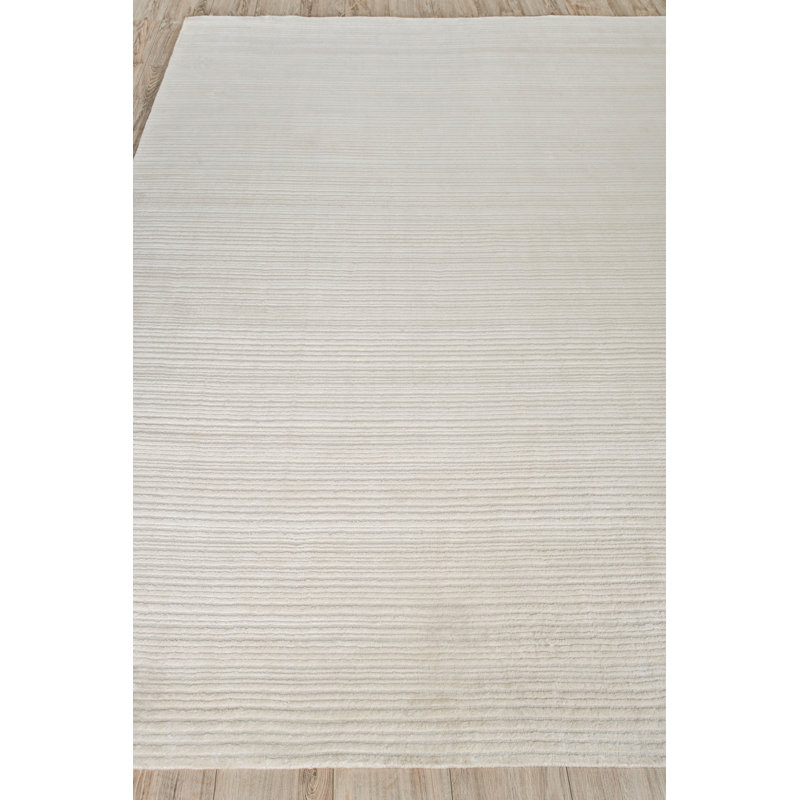 Rossini Striped Area Rug in Ivory, Rectangle 12' x 15'
