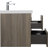 Sahiry 23.62 " W Wall Mounted Wall Mounted 1 Single Vanity Bathroom Vanity With Resin Top-756977534