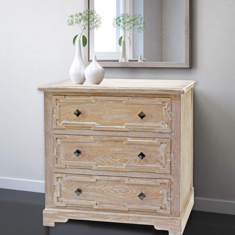 Commode décorative 3 tiroirs Schiffer
