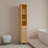 Natural Bamboo Large Capacity Thin And Tall Cabinet