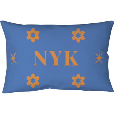 Oreiller en polyester filé New York Basketball