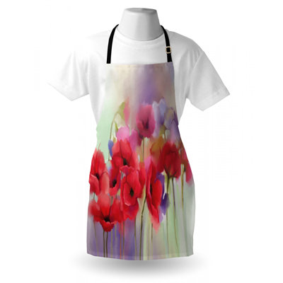 Tablier à fleurs dépilée