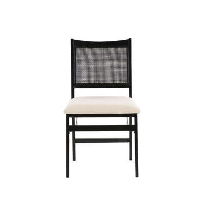 Donner Foldable Cane Back Dining Chair