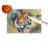 Tiger Glass Cutting Board Large