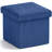 Small Foldable Square Linen Storage Bench Suitable For Living Room, Bedroom, Dormitory-1883939600