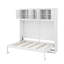 Lit escamotable avec armoires supérieures Murphy-2122446846-2122446844