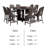 Zoko Counter Height Dining Table Set, Polyester, Wood-111934039-111934040