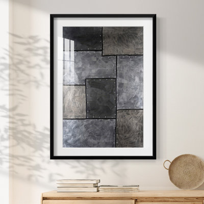 Steel Plates II - Impression encadrée