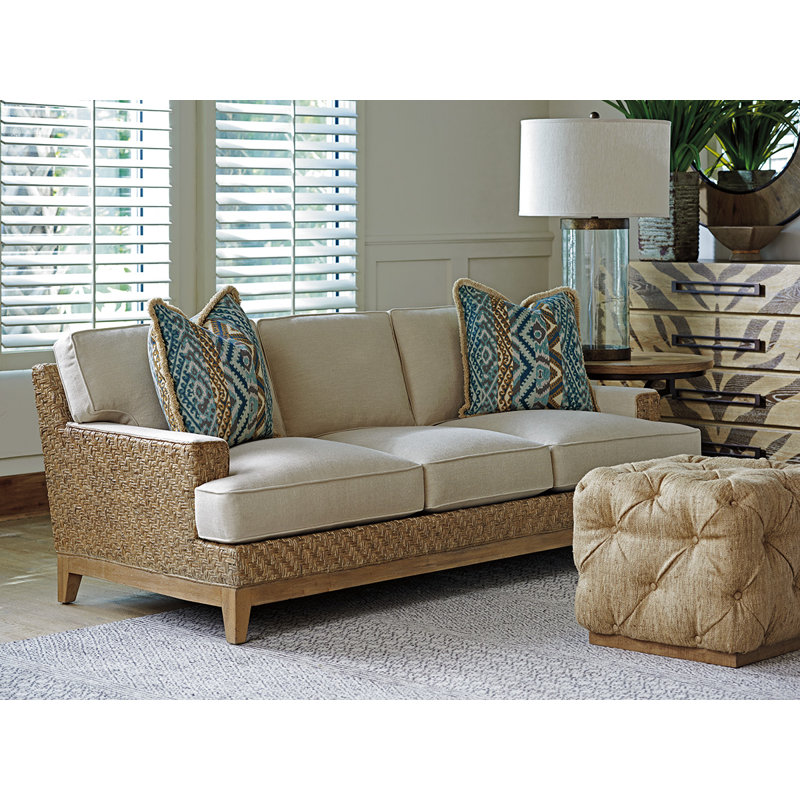 Los Altos Auburn Ottoman, Beige