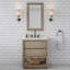 Meuble-lavabo de comptoir en marbre blanc Carrara Oakman-816774780
