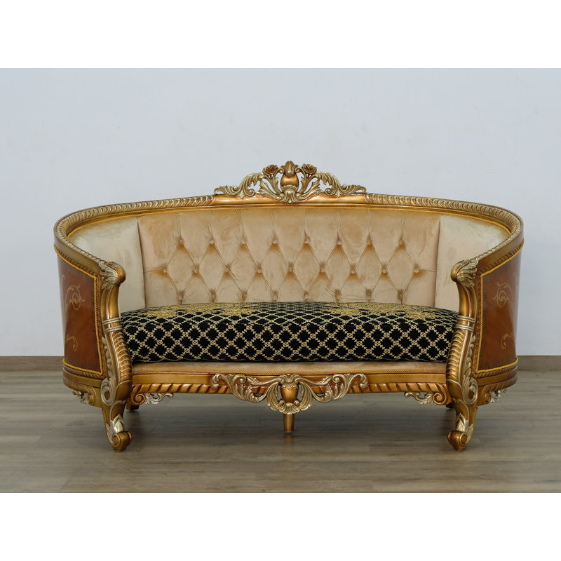 Luxor Sofa, 44.5" H x 79" W x 37.5" D, Brown
