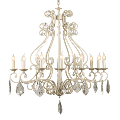 12 - Light Candle Style Chandelier