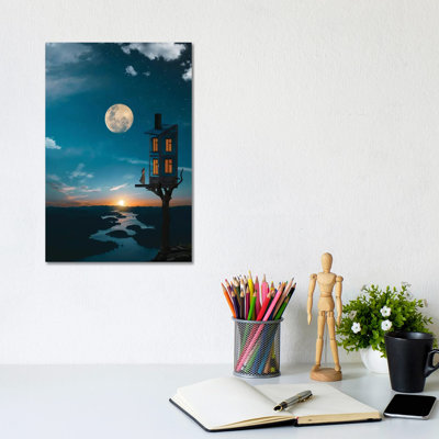 Aerie 1 Piece Wrapped Canvas Wall Art