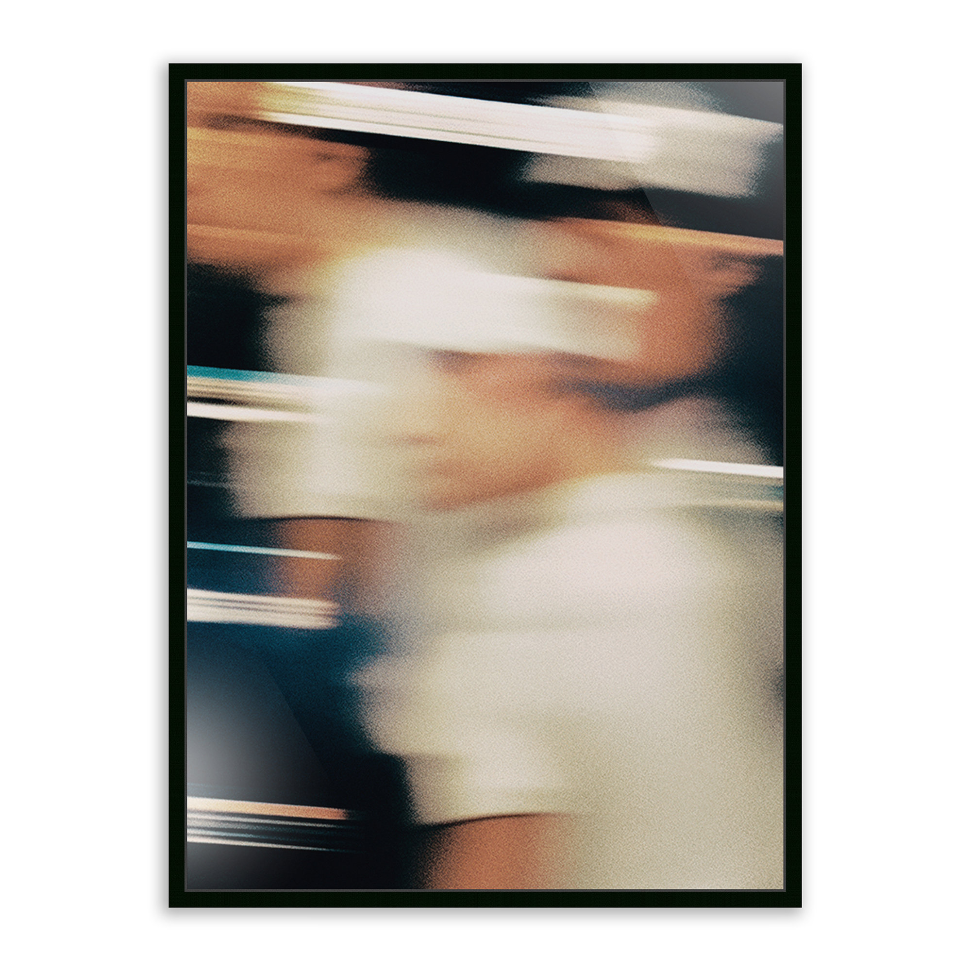 Marine I by Coup D'Esprit, No, Black Floater Framed, 48" H x 36" W x 2" D