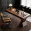Bureau moderne et minimaliste-129388041