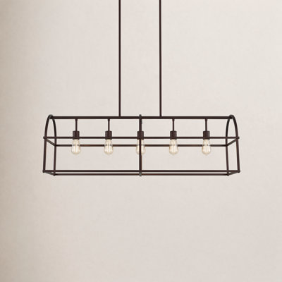 5 Light Dimmable Pendant