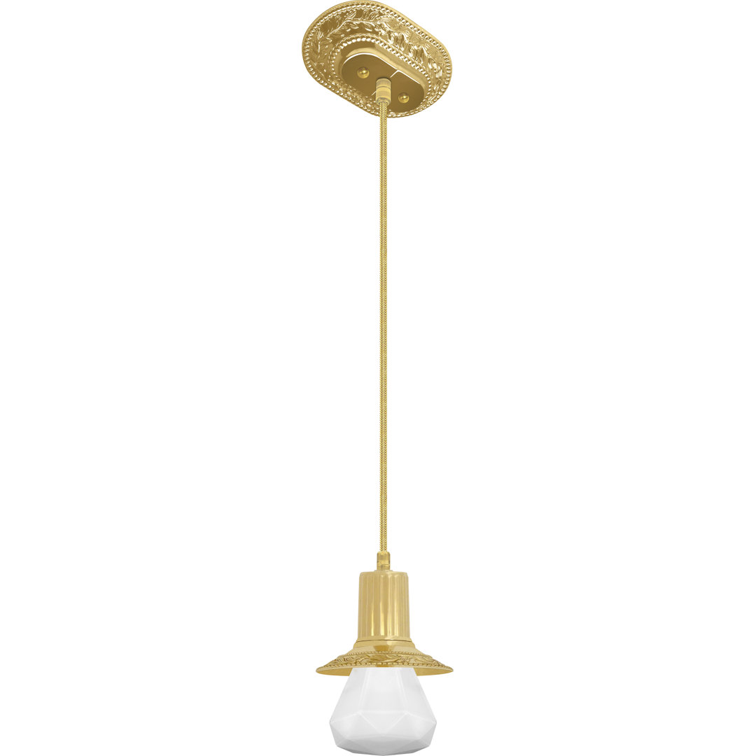 Fogg 1 - Light Gold LED Cone Pendant