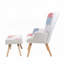 Fauteuil d'appoint avec repose-pieds-1841415982