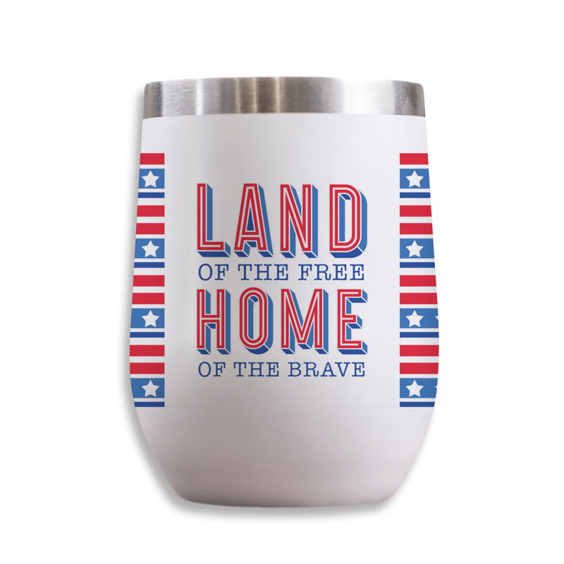 Land of the Free 11 oz. Verre à vin