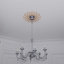 20"OD x 7 3/4"ID x 1/4"T Eleanor Wood Fretwork Pierced Ceiling Medallion, Alder-63411674-63411687