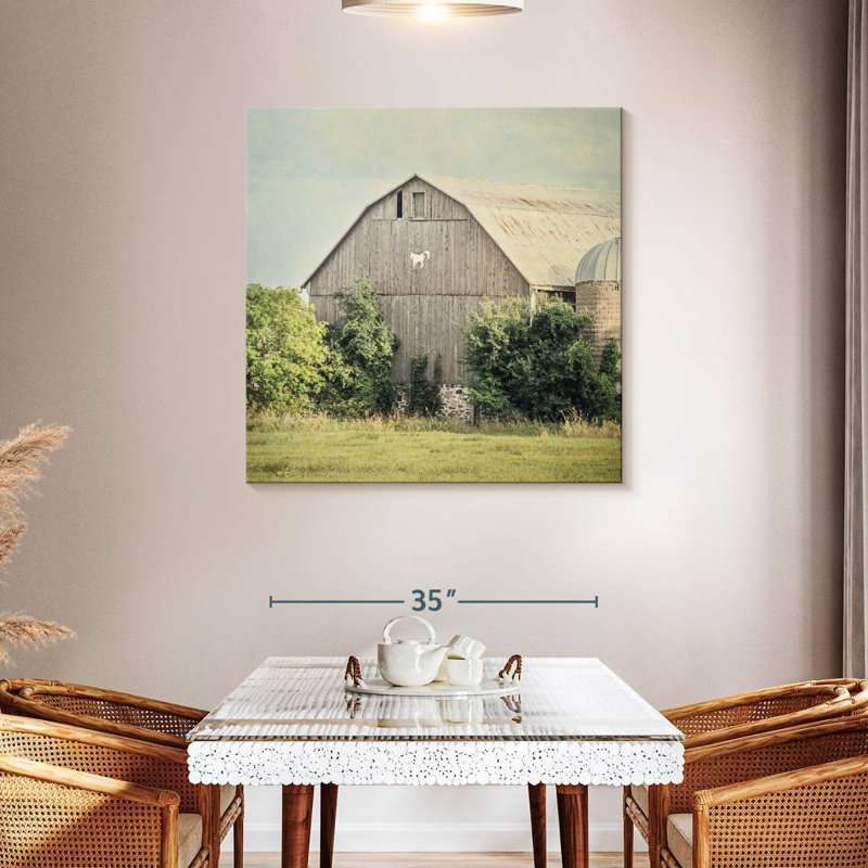 Lilie Late Summer Barn II, H 39 po x l 39 po