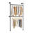 Industrial Pipe Clothing Rack, Reversible 9.85FT Clothes Hanger, Heavy Duty Garment Rack, Wall Mounted Closet Wardrobe, Corner L Shaped Walk-In Closet System,-238747266