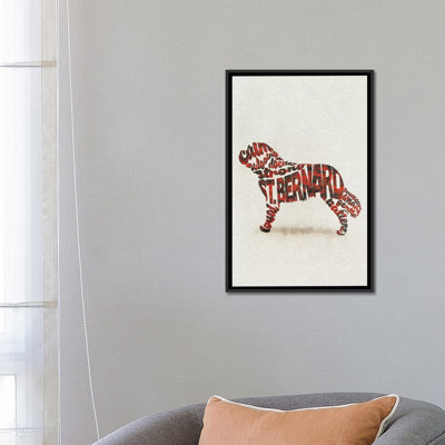 St. Bernard by Ayse Deniz Akerman - Gallery-Wrapped Canvas Giclée