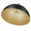 Luminaire suspendu 3 lumières noir mat Alyvia 31,5 pouces-123222931