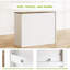 Buffet Farmhouse avec portes, blanc classique