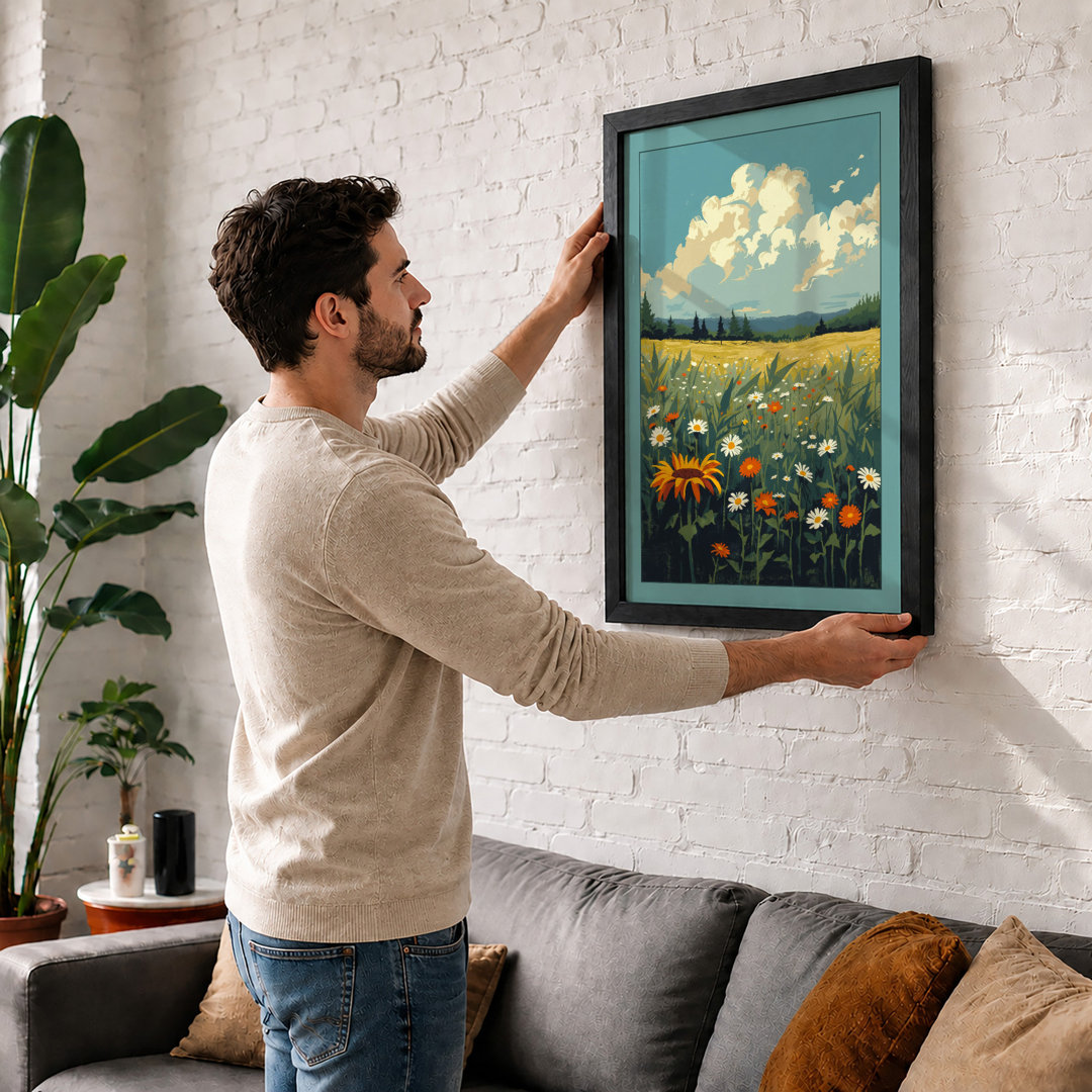 Wildflower Meadow Botanical - Framed Print
