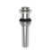 Push Pop-Up Bathroom Sink Drain with Overflow Holes