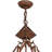 Derwent 8 - Light Dimmable Geometric Chandelier