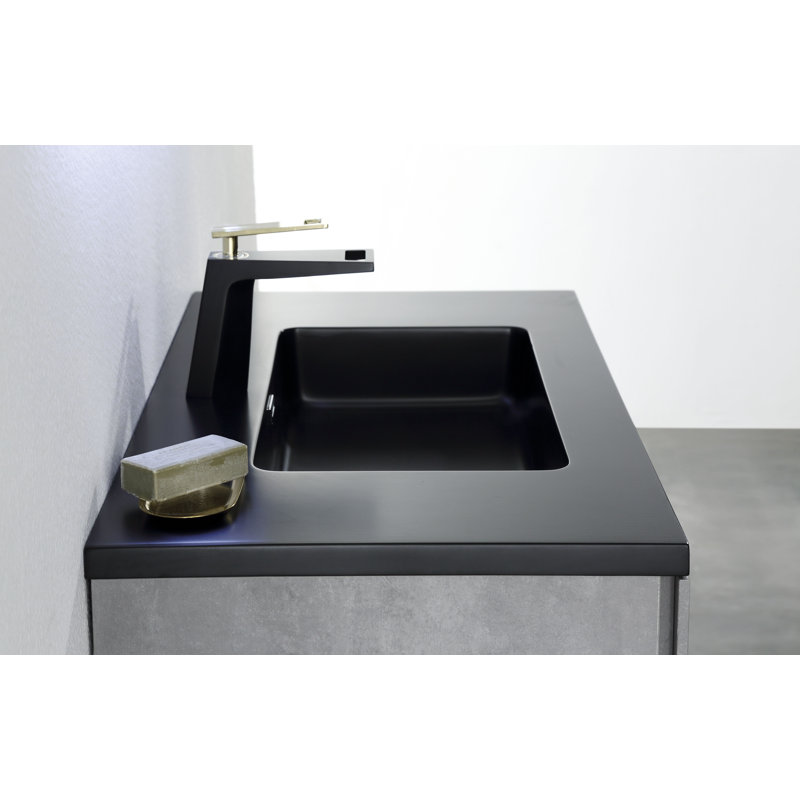 Olivia-Grace 35.5" Wall-Mounted Single Bathroom Vanity