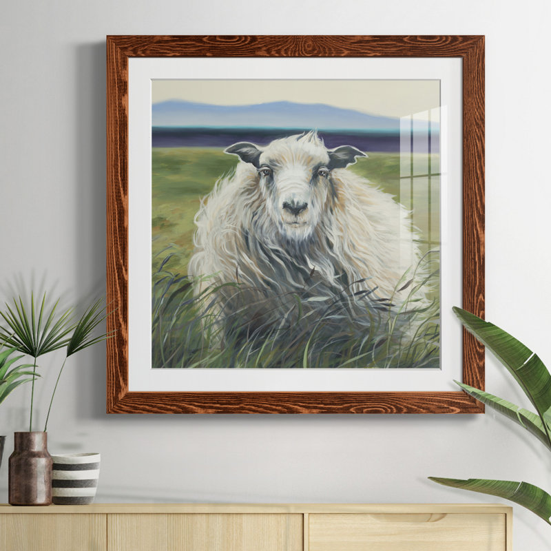 Homespun - Peinture, H 31,5 po x l 31,5 po x P 1,5 po, Papier érable